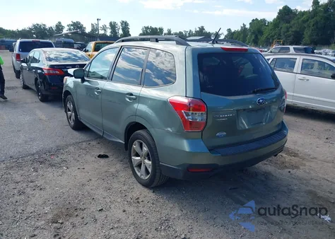 2014 Subaru Forester 2.5I Premium from USA, damaged, VIN JF2SJAEC0EH553918